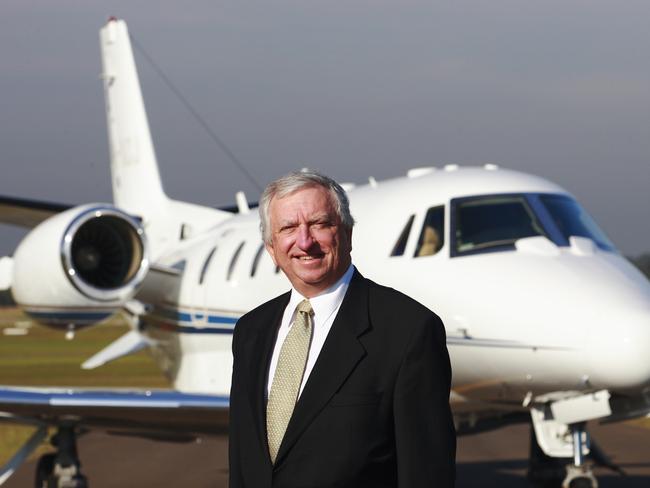 Steve Padgett, chairman of Alliance Airlines and owner of Flight Options, a Sunshine Coast flight training company.