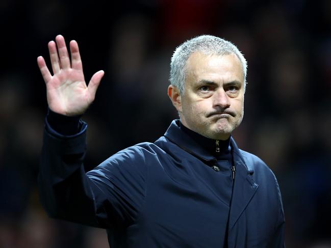(File Photo) - MANCHESTER, ENGLAND - FEBRUARY 16:  Jose Mourinho, Manager of Manchester United applauds supporters during the UEFA Europa League Round of 32 first leg match between Manchester United and AS Saint-Etienne at Old Trafford on February 16, 2017 in Manchester, United Kingdom.  (Photo by Clive Brunskill/Getty Images)