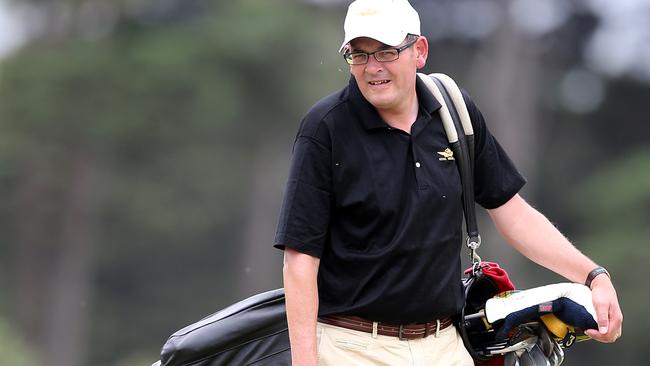 Daniel Andrews won’t be walking the fairways of Portsea any time soon. Picture: Yuri Kouzmin