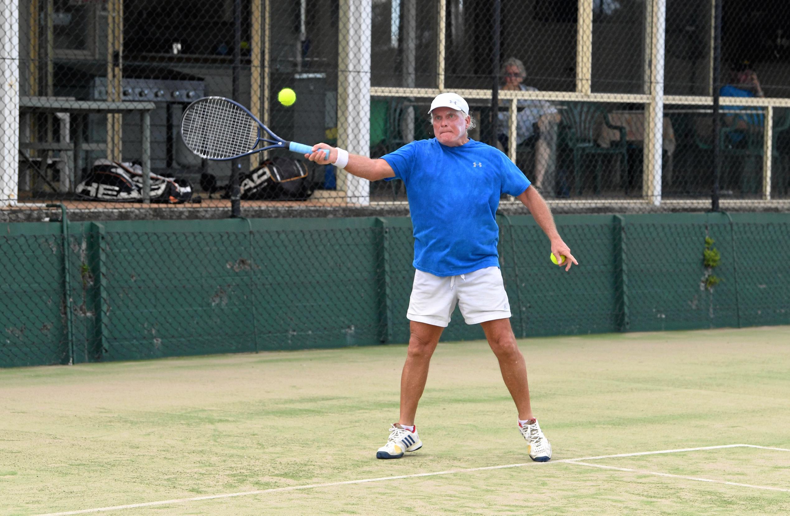 Gympie Tennis tournament - Rob Sciffer. Picture: Troy Jegers