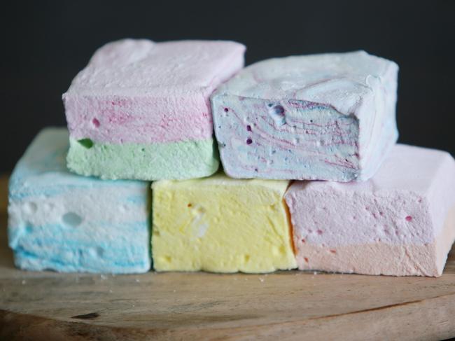 There are more than 25 flavours of marshmallow. Picture: Sue Graham