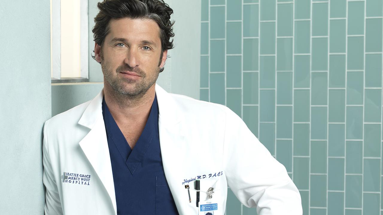 Patrick Dempsey as Derek Shepherd.