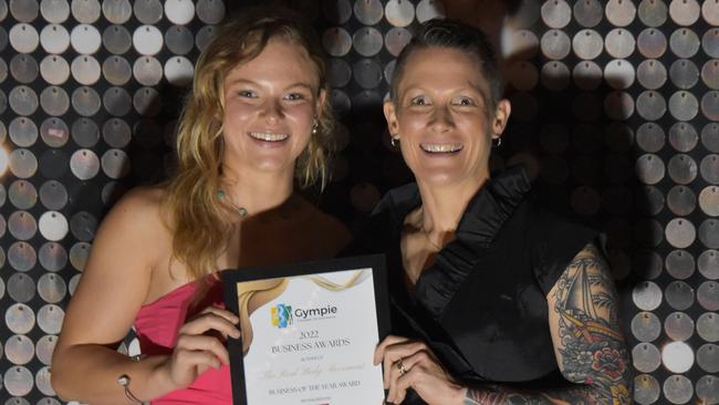 Business of the Year award runner-up: The Real Body Movement, with owner Fiona Keable (right). Photo: Mackenzie and Fiona Keable.