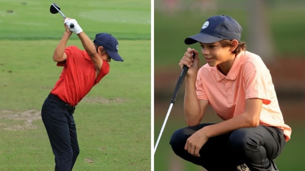Putra Tiger Woods, Charlie Woods, membuat dunia golf liar di PNC Championship, hasilnya