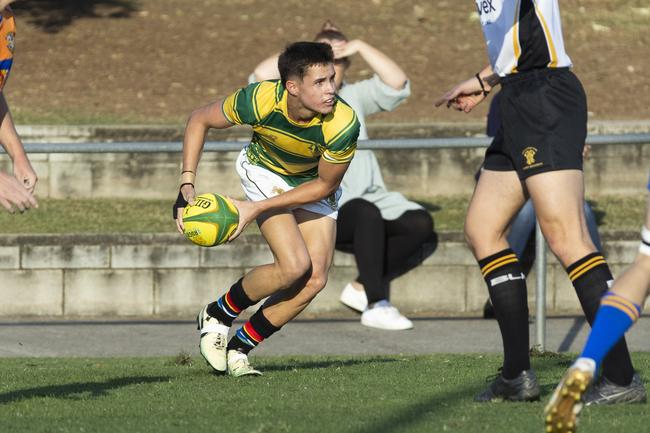 AIC First XV rugby between hosts St Patrick's and visitors Ashgrove at Curlew Park, - Picture: Richard Walker