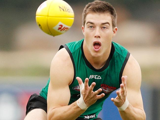 Zach Merrett has struggled with close attention from taggers.