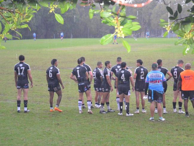 The Redfern All Blacks senior men played at Waterloo Oval for the first time in over 20 years. Picture: Redfern All Blacks