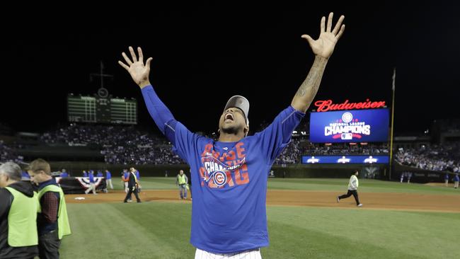 Pure elation as the Cubs reach the World Series for the first time in 70-years