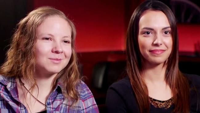 Lena Rabente, left, and Beatriz, right, survived Heinze’s crimes. Picture: 60 Minutes.