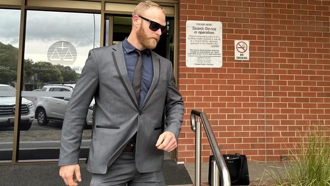 Police officer Karl Slink will has the won the right to a retrial after allegedly assaulting a person during an arrest. Picture: Eva Blandis