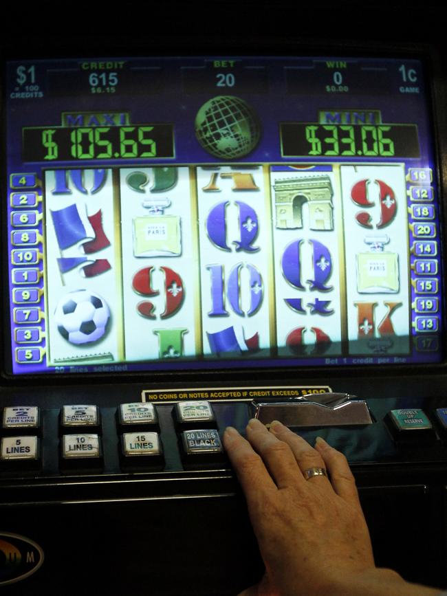 Criminals are laundering dirty money through poker machines.