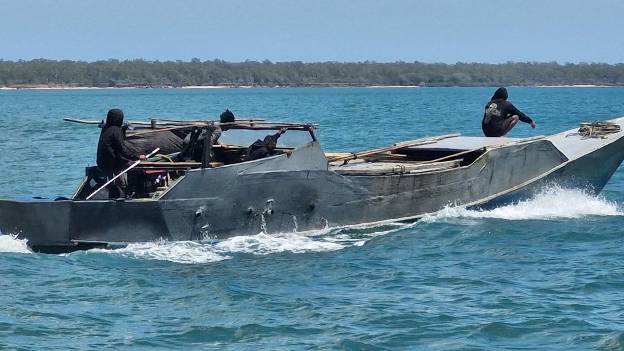 Drone shots expose illegal foreign vessels hiding in Territory mangroves