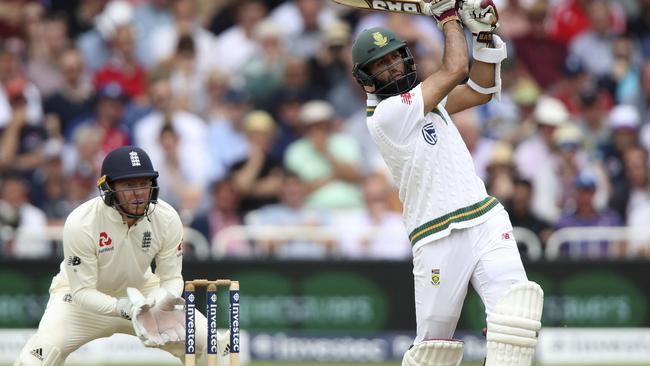 South Africa's Hashim Amla made the most of a let-off on day three.