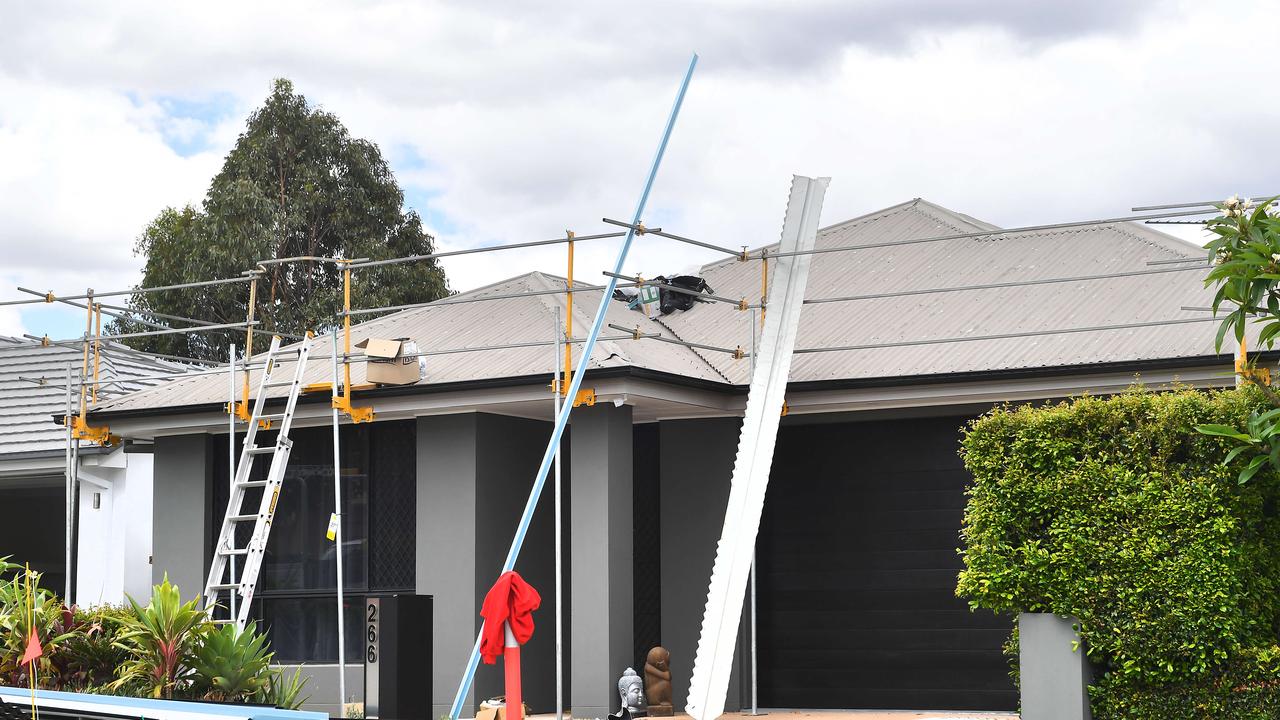 Building and restoration company Johns Lyng comes to the rescue after severe storm damage. Picture: John Gass