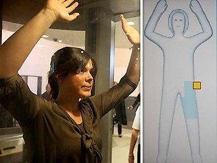 Airport body scanner