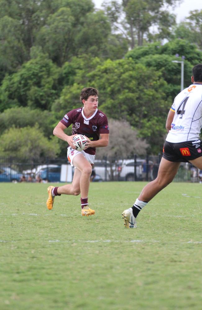 Seth Gundry playing for the Burleigh Bears. Saturday February 10, 2024.