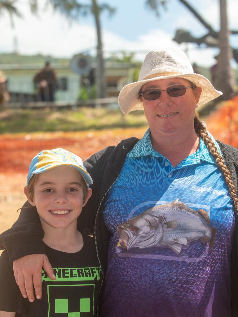 Sian Swales and Joseph Swales at Motorcycle Beach Races at Grasstree Beach Sunday 27 August 2023 Picture: Michaela Harlow