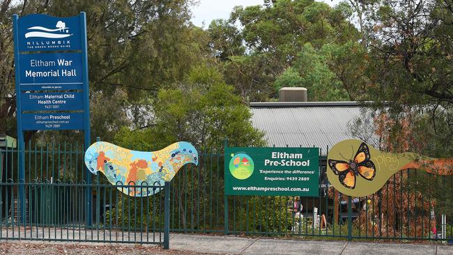 Eltham Preschool’s future is uncertain. 