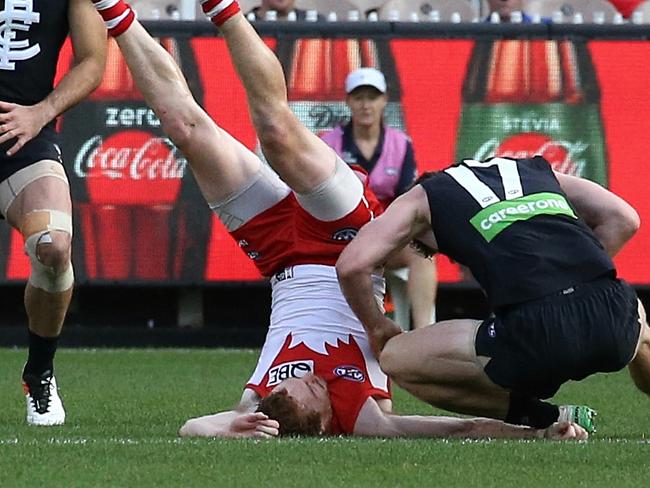 Rohan in hospital after horrifying fall