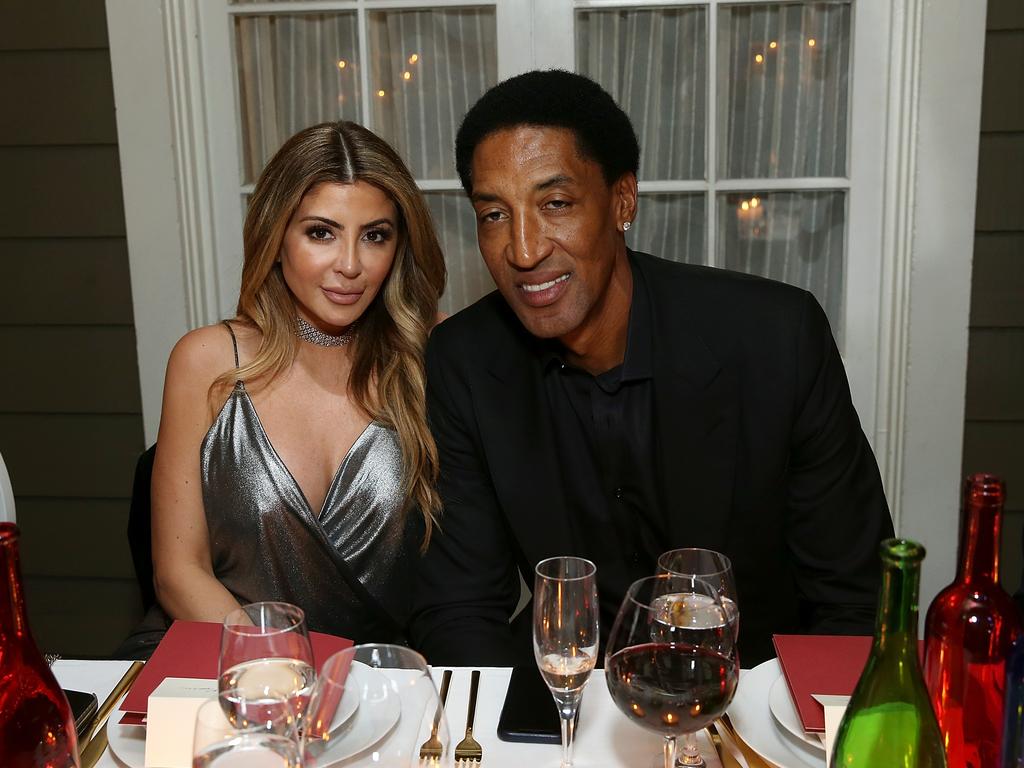 Larsa and Scottie Pippen attend an NBA All-Star Dinner honouring Scottie in 2018. (Photo by Phillip Faraone/Getty Images for Haute Living)