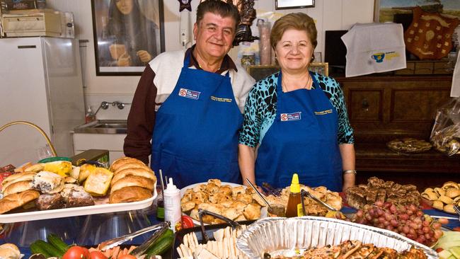 Shirley and Ray Wehbe at one of their fundraisers for the Cancer Council.