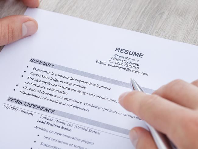 More than two thirds of Australian managers say they’ve ditched candidates because they’ve jazzed up their job applications.