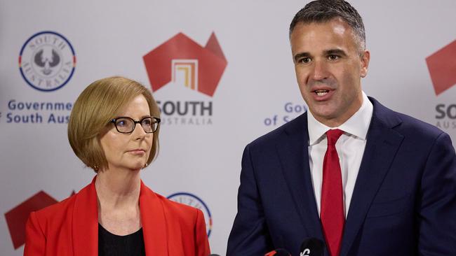 Premier Peter Malinauskas announced the appointment of Ms Gillard on Sunday. Picture: Matt Loxton