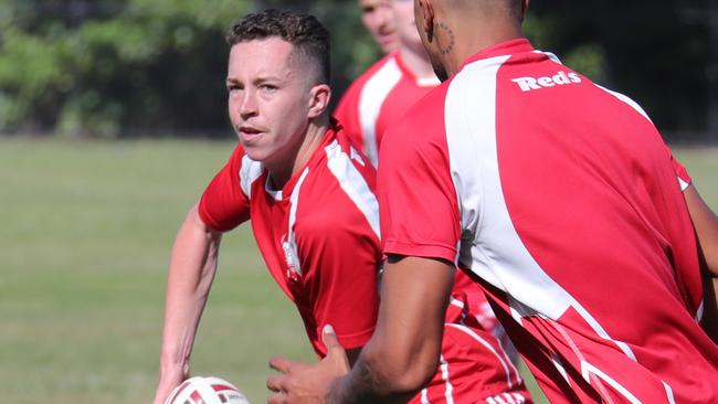 Palm Beach Currumbin's Tom Weaver at training. Picture Glenn Hampson