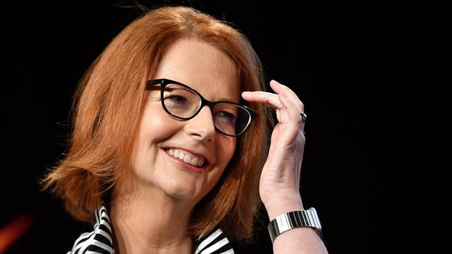 Former Australian prime minister Julia Gillard last month. Picture: Brendan Esposito/AAP