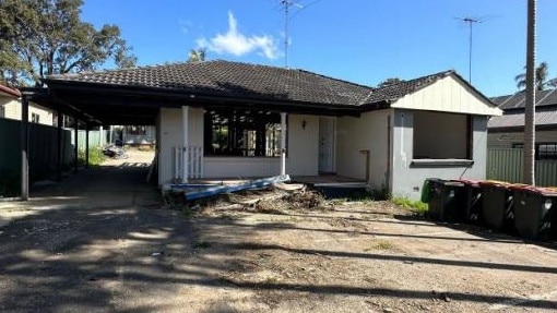 Latest photo of the childcare centre's current state. Picture: Hills Shire Council