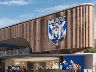 Artist impressions of the proposed Bankstown Centre for Excellence at Belmore Sports Ground.