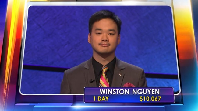 Winston Nguyen appeared in two “Jeopardy!” episodes, where he won the season finale of Season 30.