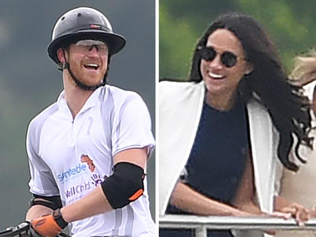 Meghan Markle watches Prince Harry play in the Audi Polo Challenge at Cowarth Polo Club in Ascot, Berkshire, UK, on the 6th May 2017. 06 May 2017 Pictured: Prince Harry. Photo credit: James Whatling / MEGA TheMegaAgency.com +1 888 505 6342 (Mega Agency TagID: null) [Photo via Mega Agency]