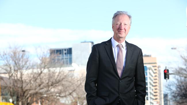 Austal CEO David Singleton in Adelaide. Picture: Tait Schmaal.