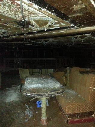 Eerie: first pictures of the interiors of cruise ship Costa Concordia since the 2012 accident. Picture: Massimo Sestini