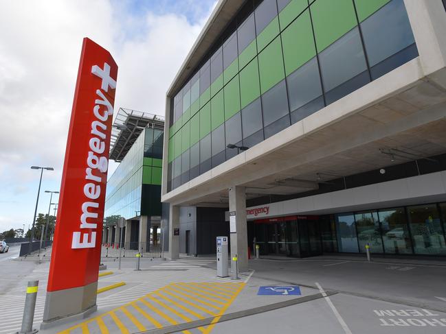 A general view of the hospital at the official opening of the emergency department at the new Royal Adelaide Hospital in Adelaide, Tuesday, September 5, 2017. (AAP Image/David Mariuz) NO ARCHIVING