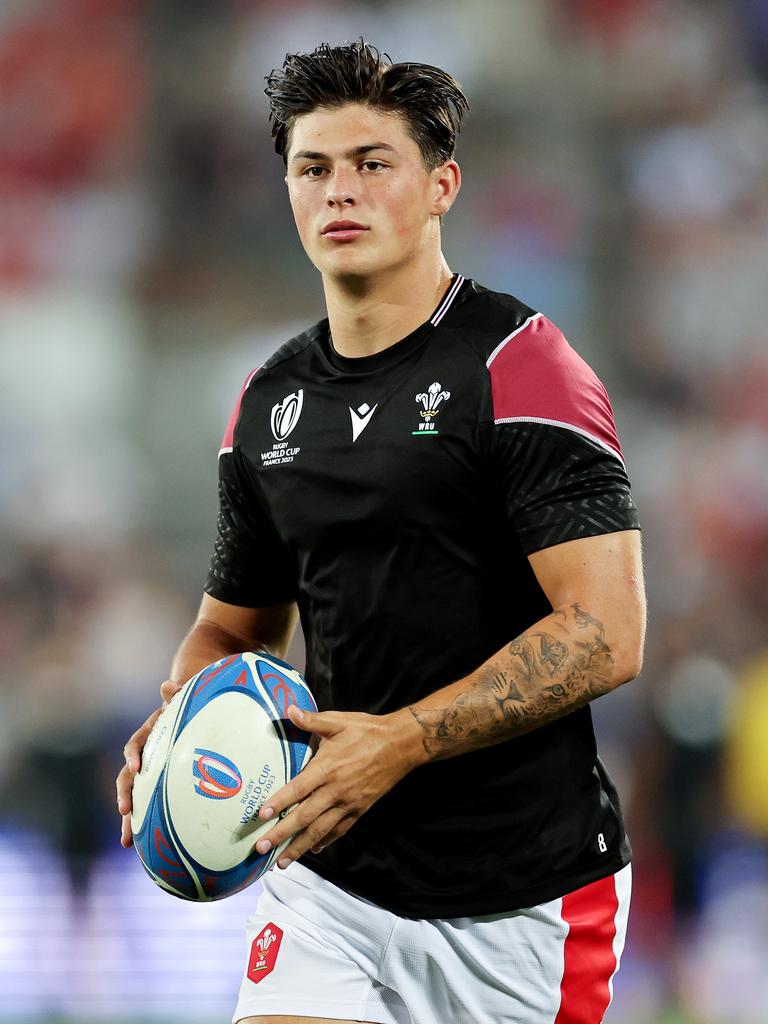 Louis Rees-Zammit is a rising star of Wales Rugby. (Photo by Jan Kruger/Getty Images)