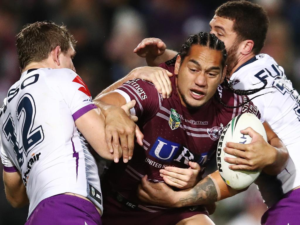 Martin Taupau of the Sea Eagles is my leading premium priced FRF. Picture: AAP Image