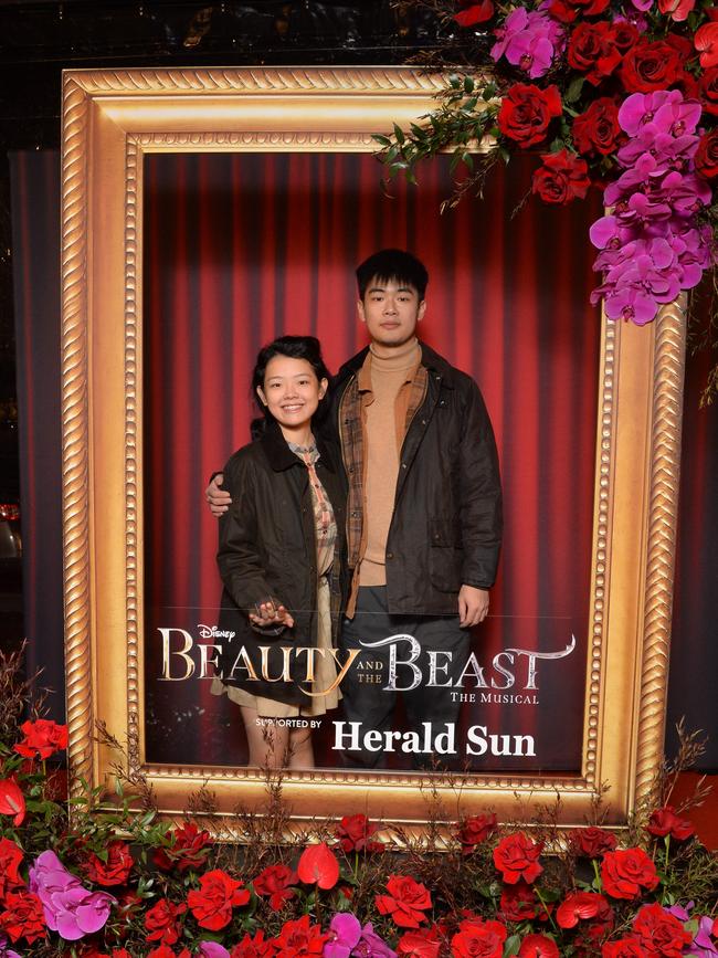 Opening night: Beauty and The Beast at Her Majestys Theatre, Melbourne. Picture: Josie Hayden