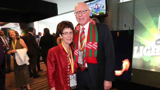 David Hurley shows his support for the Bunnies whenever he can.