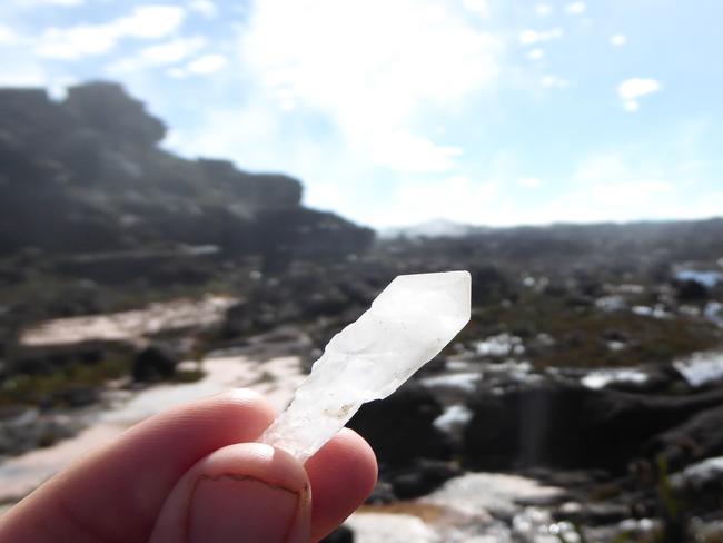 Seeing crystals everywhere was a sight for sore eyes. Picture: Will Hatton