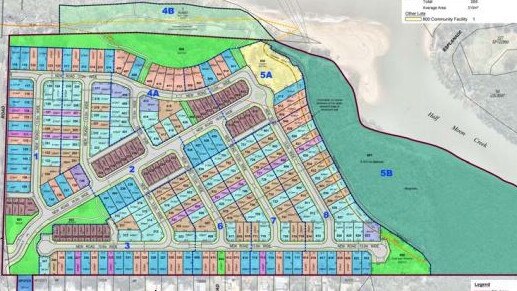 A development application for the 266-lot gated community Half Moon Bay has been lodged with Cairns Regional Council. Picture: supplied.