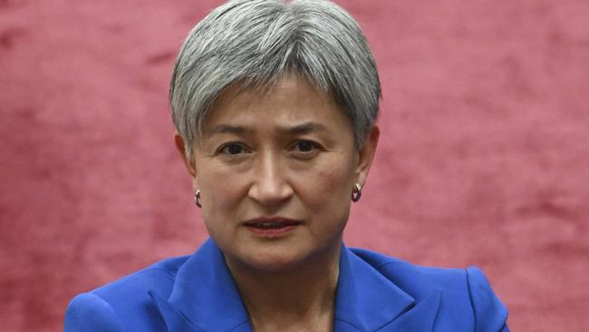 Senator the Hon Penny Wong did not answer questions put to her by the Bundaberg NewsMail. Picture: NCA NewsWire / Martin Ollman