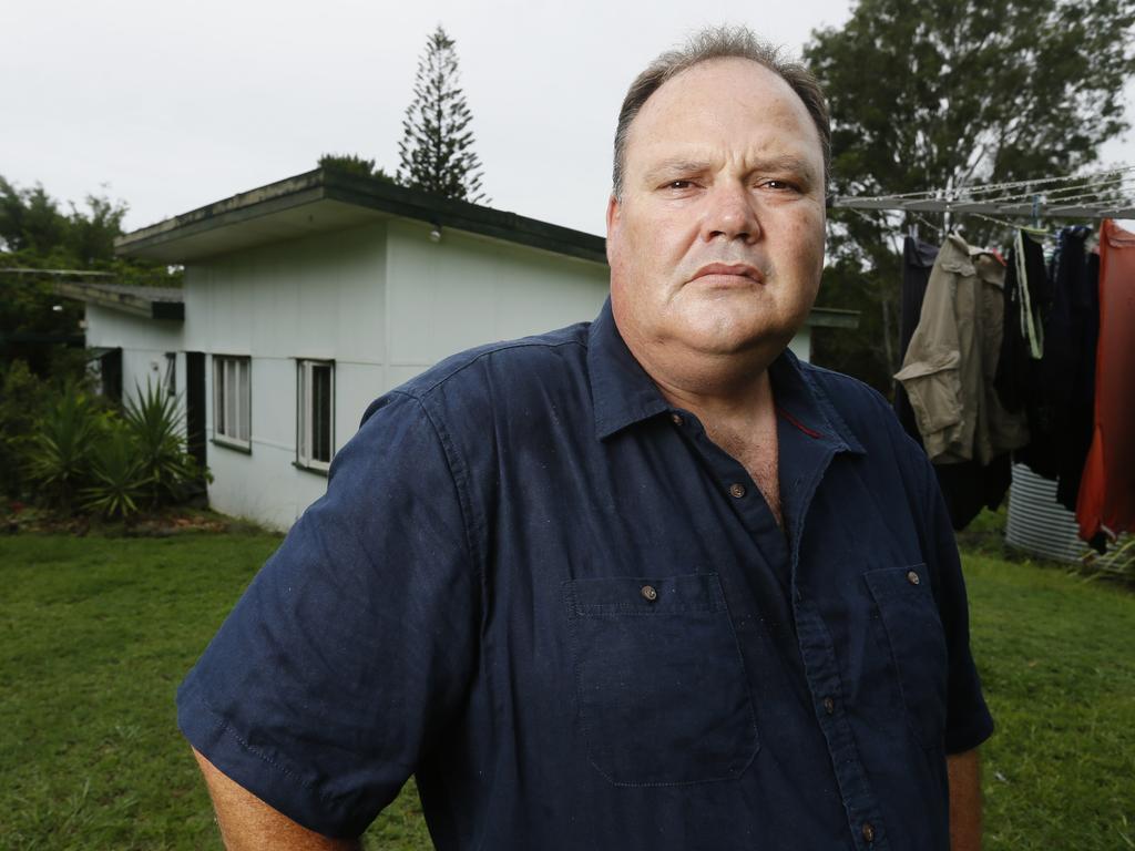 Army veteran Peter Burns. Picture: Lachie Millard