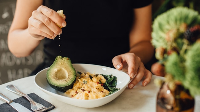 Tick off a couple of serves at breakfast. Image: Getty