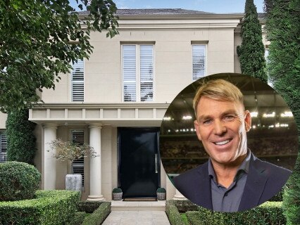 Shane Warne art - for Herald Sun realestate