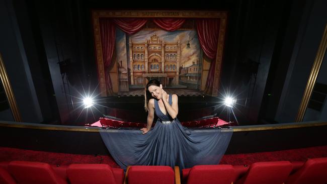 Soprano Greta Bradman, another one of the ambassadors for redevelopment of Her Majesty's Theatre. Picture: Dylan Coker