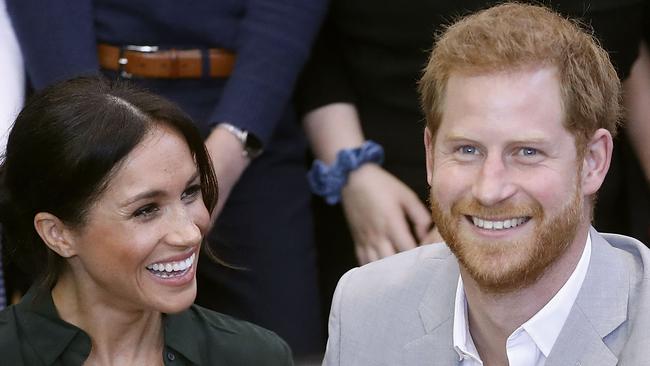 Meghan and Harry arrived in Sydney this morning. Picture: Chris Jackson/Getty