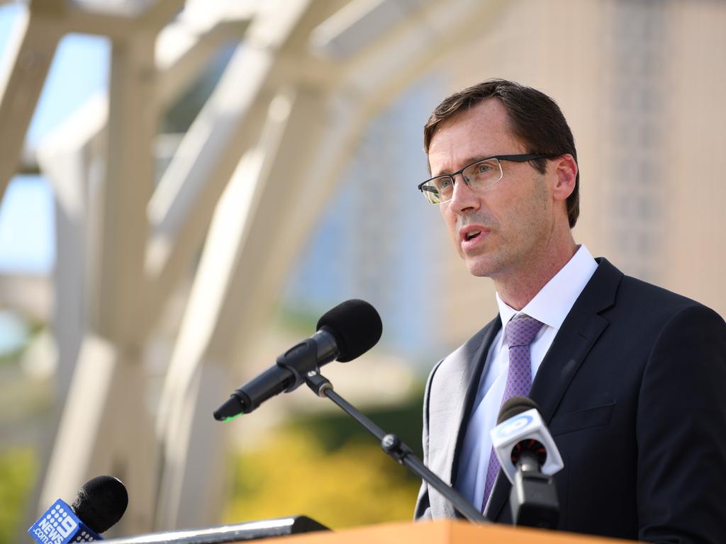 Walker Corporation managing director David Gallant said the company founder was regarded as a great visionary, an inspirational leader, and the first to creatively tackle the challenge of urban transformation. Picture: NCA NewsWire/Naomi Jellicoe