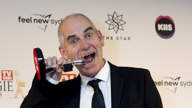 Rob Sitch, Utopia, ABC wins Logie for Best Lead Actor in a Comedy. Picture: Getty